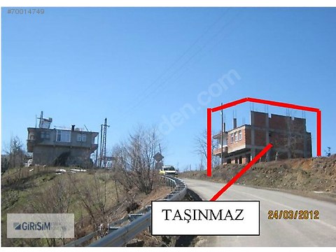 İnşaat Firmasından Satılık Daire 55.000 TL 84 m2 3+1 odalı Ordu Çamaş Taşoluk Mah.