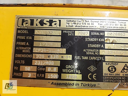 İstanbul Esenyurt AVRUPA JENERATÖR İş Makineleri &amp; Sanayi ilanları