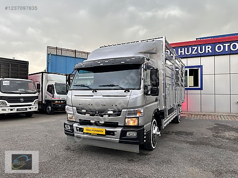 ÖZHUZUR OTOMOTİV DEN 2017 FUSO B85L 4 İLAVELİ AHŞAP KASA KAMYON