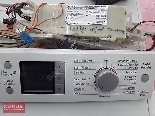 Bosch çamaşır makinesi elektronik kart fiyatları
