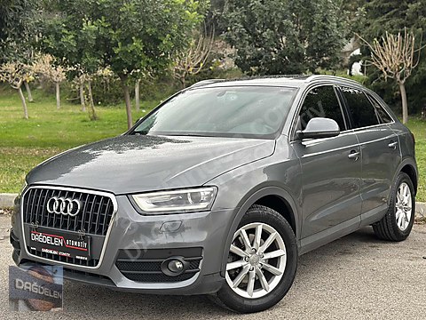 2014MD AUDİ Q3 CAM TAVAN NAVİGASYON SERVİS BAKIMLI 75 BİN KMDE
