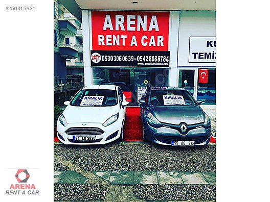 Samsun Arena Rent A Car Vasita Ilanlari Sahibinden Com Da