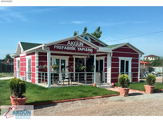 90 m2 anahtar teslim prefabrik ev
