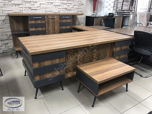 Rolex Yonetici Masasi Ofis Mobilyasi Buro Makam Takimi