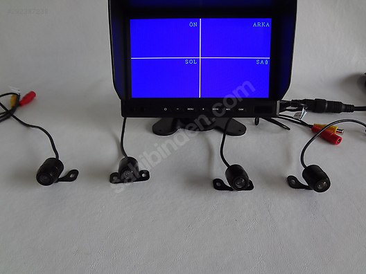 Arac Ici Kamera For X Kayit Yapan 4lu Arac Kamera Seti Ve 7 Inch Lcd Monitor Sahibinden Comda 292387238