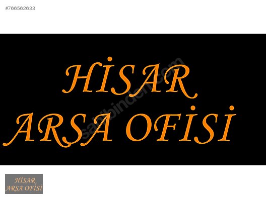 Kayseri Kocasinan HİSAR ARSA OFİSİ Emlak ilanları