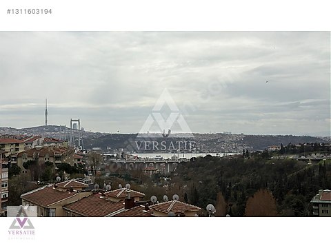 Levazım'da Boğaz Manzaralı, Eşyalı 3+1 Daire