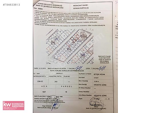 İzmir Bayraklı KW Bornova / Karşıyaka 2 Emlak ilanları