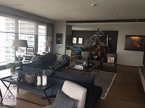 Zorlu Center'da Kiralık Boğaz Manzaralı 4,5+1 Lüks Mobilyalı