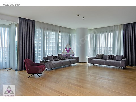 Zorlu Center'da R3 Kulede Kiralık 3.5+1 Mobilyalı & Boş Daire