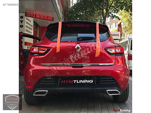 Renault Clio Iv Far Kasi 2 Parca Paslanmaz Celik Omsa Line