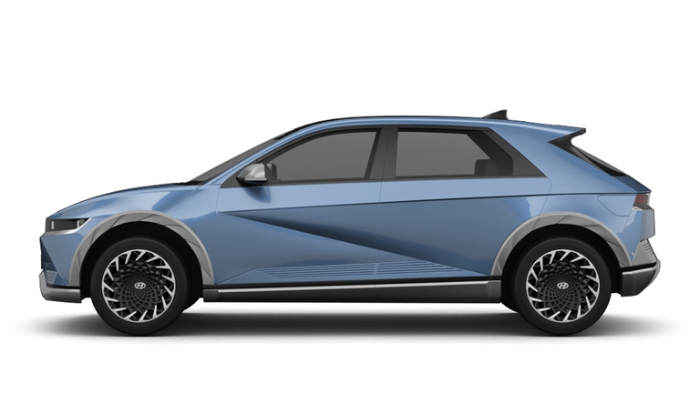 Modellino Hyundai IONIQ 5 In Scala 1:38 – Miniaturra Pressofusa, Con Ruote Pull-back, Anno 2024
